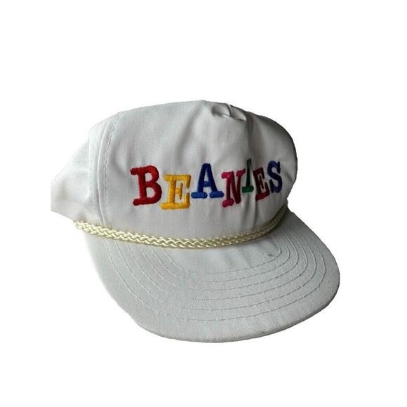Vintage Deadstock 90s Y2K Ty Beanie Babies Beanie Mania Snapback White Prestine - Picture 2 of 6